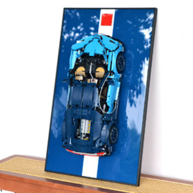 Wall Mount Frame Display Storage for All Lego Technic Sets