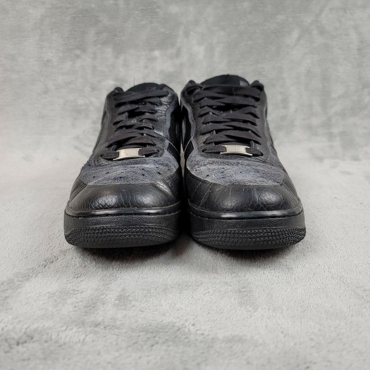 Nike air force 1 premium skive tec vt sneaker black gray  display picture 3