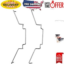 High-Quality CPU Radiator Fan Clip 2PCS - 8cm Down Hook for Easy Installation