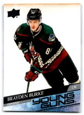 2020 Upper Deck  # 499 Brayden Burke