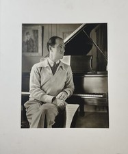 Gershwin, George. (1898–1937) Large Exhibition GRANCEL FITZ Portrait Photograph