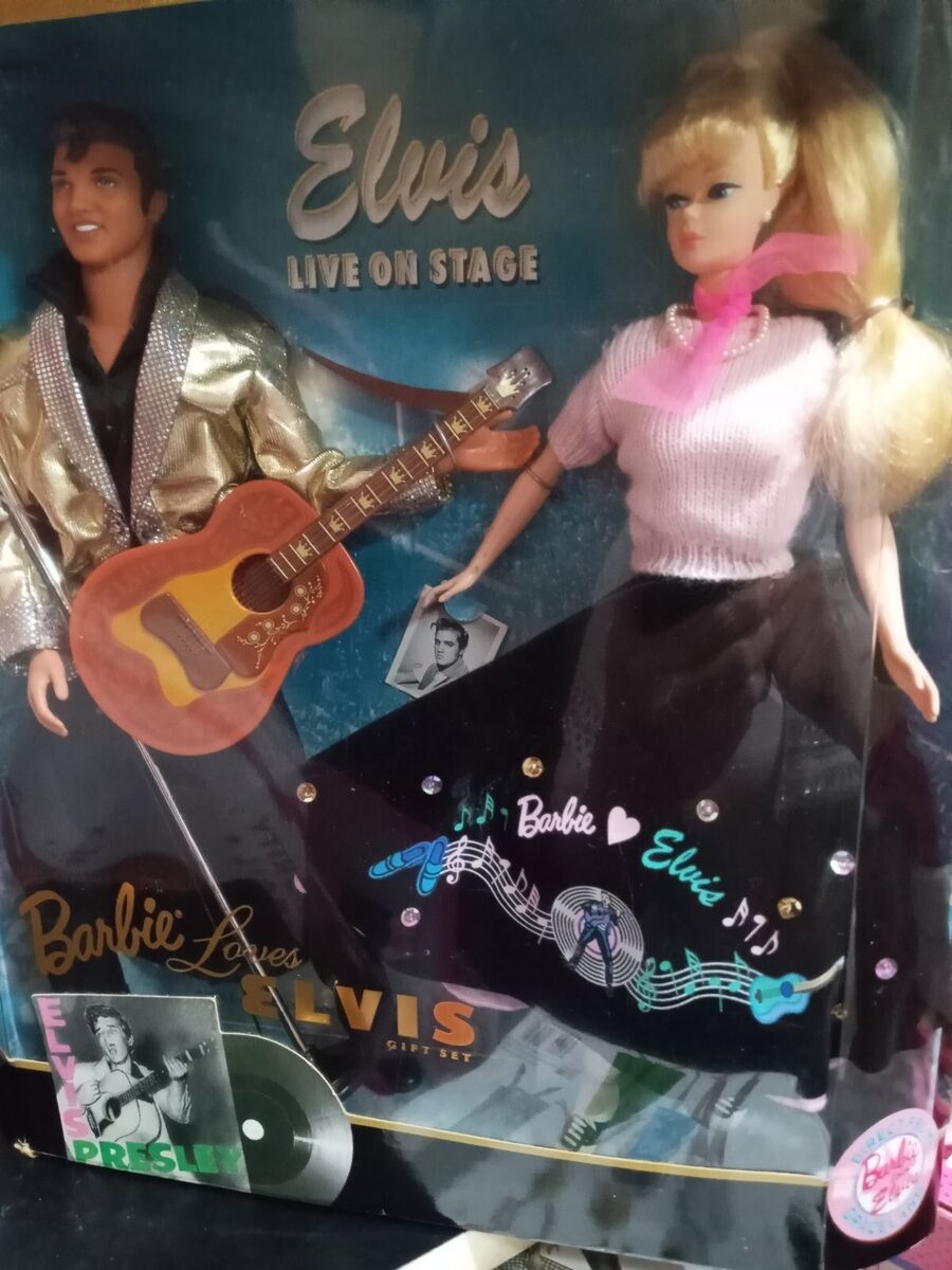 BARBIE Loves ELVIS Live on Stage Collectors Edition 1996 BARBIE Loves ELVIS Live on Stage Collectors Edition 1996
