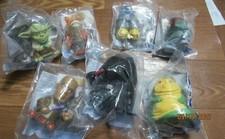 LOT OF 7 2005 BURGER KING STAR WARS EPISODE III MEAL TOYS NEW