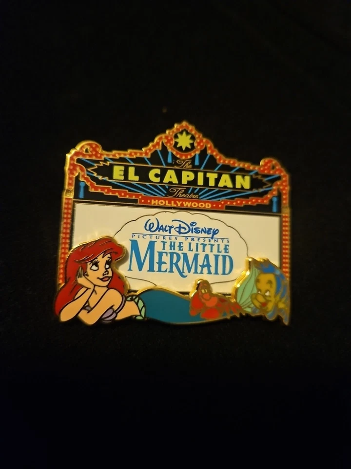 DISNEY PIN ARIEL MERMAID FLOUNDER SEBASTIAN MARQUEE #1  DSF LE 300 PINS SET/LOT - Image 2 of 4