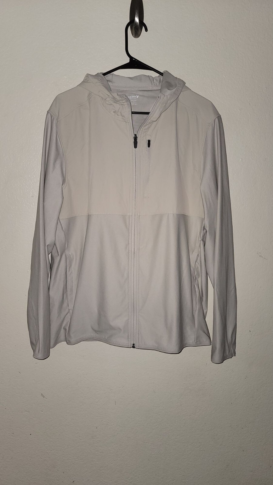 Old Navy Active Knit tech Men's Bone Jacket Size Large