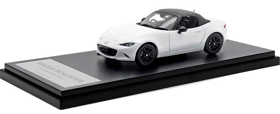 マツダロードスター　 S Special Package ホワイト Hi Story 1/43 MAZDA ROADSTER S Special Package (2022) White
