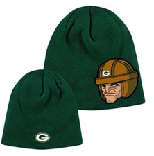 NEW Rush Zone Big Boys NFL Green Bay Packers Rusher Hunter Green Beanie, Sz. OS