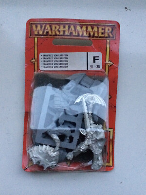 Game Workshop Citadel Warhammer Fantasy Vampire Counts Manfred Von Carstein RARE