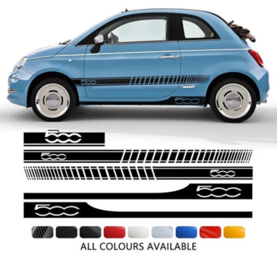 Fiat Car Decals And Graphics Amazon.com: 2X Decal Sticker Vinyl Side