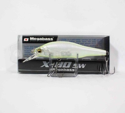Megabass X-80 SW Slow Versenkung K�der PM Sheethrough Lemon (8857)