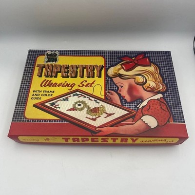 House of Marbles Vintage Style Gobelin Webset gebraucht ohne Nadel 