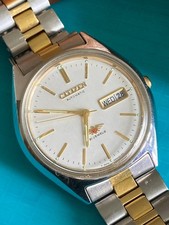 Vintage Montre Bracelet Homme Automatic CITIZEN 7 P8200 Jour Date