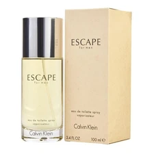 Calvin Klein Escape Eau De Toilette 3.4 oz / 100 ml Men Spray