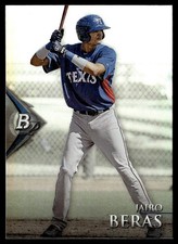 2014 Bowman Platinum Prospects Jairo Beras Rookie Texas Rangers #BPP92