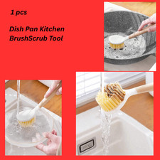 Dish Pan Kitchen Brush Washing Up Sink Pot Pan Bathtub Cleaning Scrub Tool