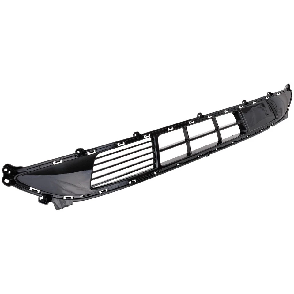 Front Bumper Face Bar Grilles For 2019-2021 Kia Sedona Gloss Black KI1036164 - Imagem 3 de 4