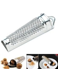 Muskatreibe Edelstahl Feinreibe Gewürzreibe Muskatnussreibe Küchenreibe Reibe