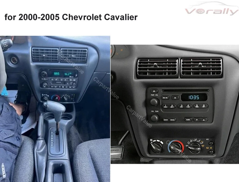 Radio estéreo para automóvil Chevrolet Cavalier 2000-2005 7" Android 15 Carplay GPS WIFI Foto 2 de 4