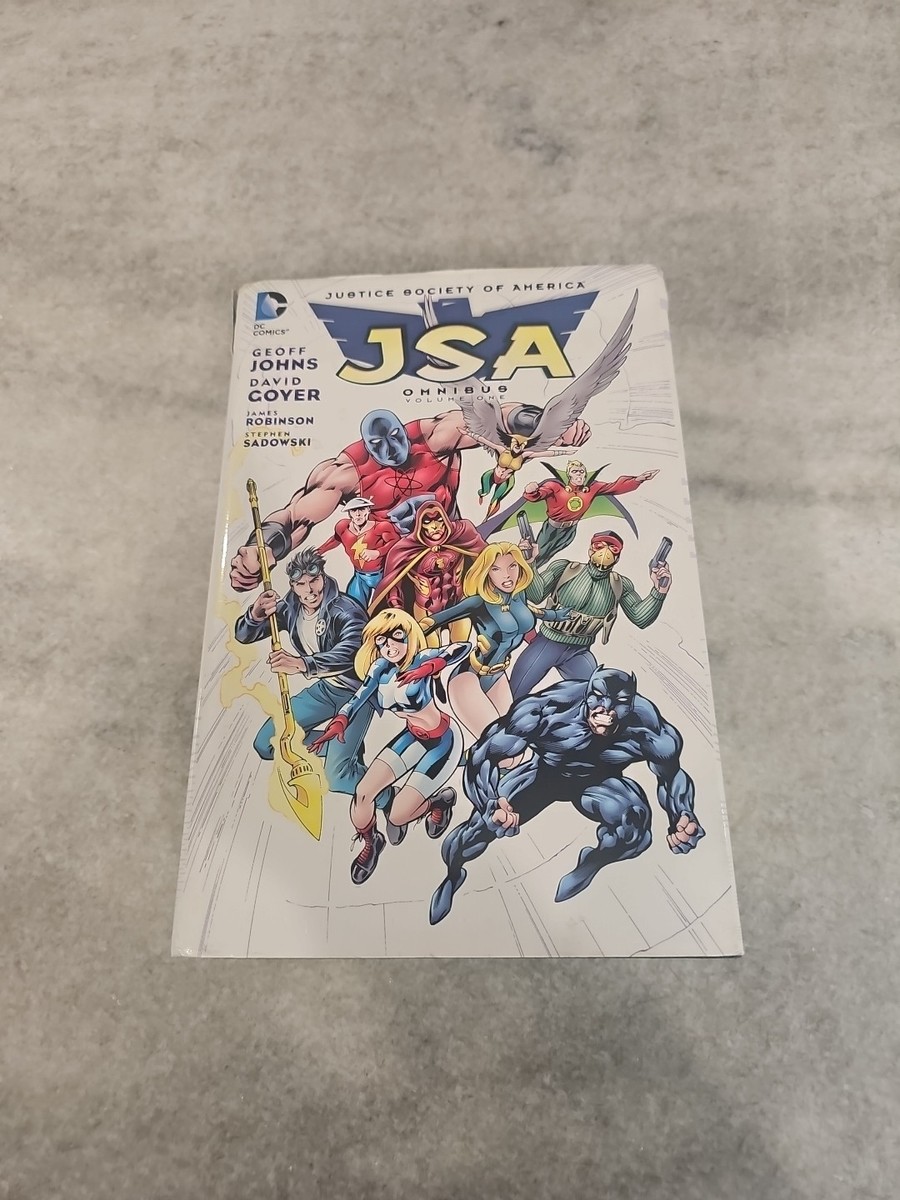 JSA Justice Society Of America Omnibus Volume 1 By Geoff Johns 1ST