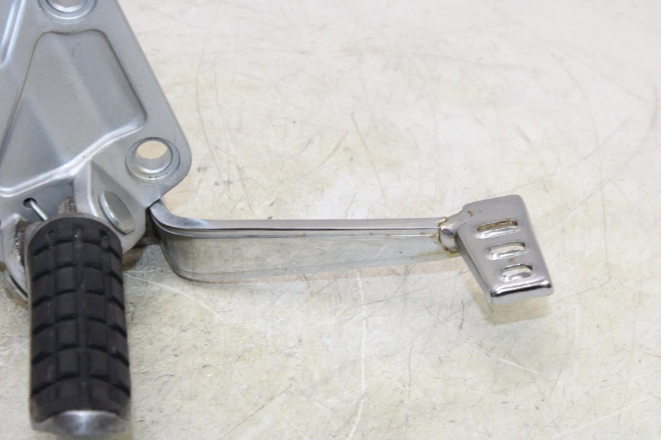 2007 KAWASAKI NINJA 250R EX250F OEM RIGHT REARSET DRIVER FOOT PEG REST STOP - Image 3 of 4