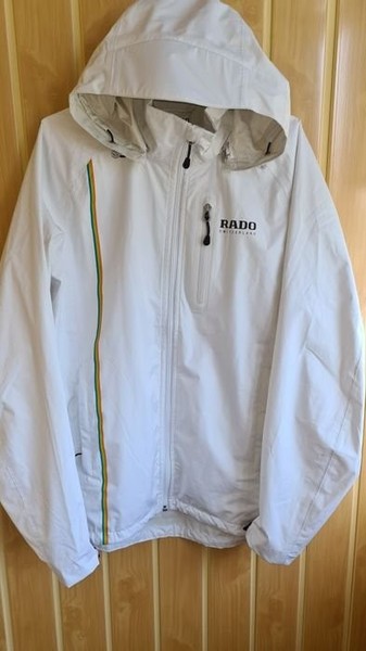 Men Rado Windbreaker White 40