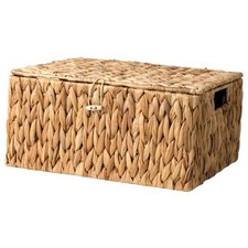 Large Water Hyacinth Baskets for 15"L  11"W  7"H Natural Water Hyacinth 