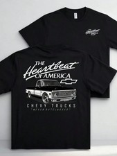 Double Sided Graphic Print Men's T-Shirt