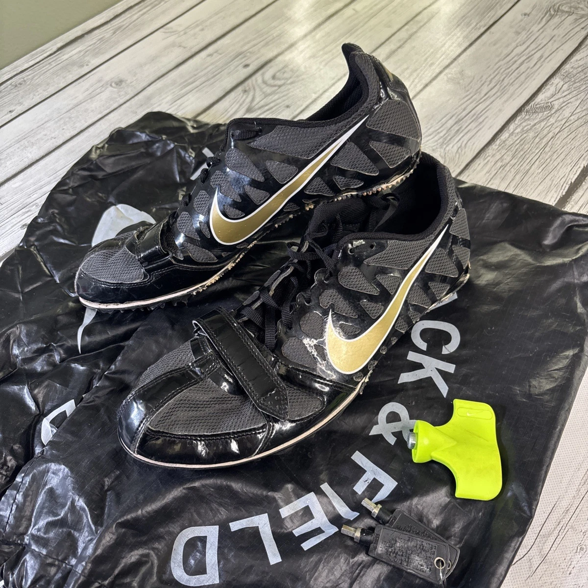 Nike Sprint Zoom Rival S Track & Field Spike NWOB Black & Gold Men’s Sz 13 Amazon.com | Nike Unisex Men main image 4