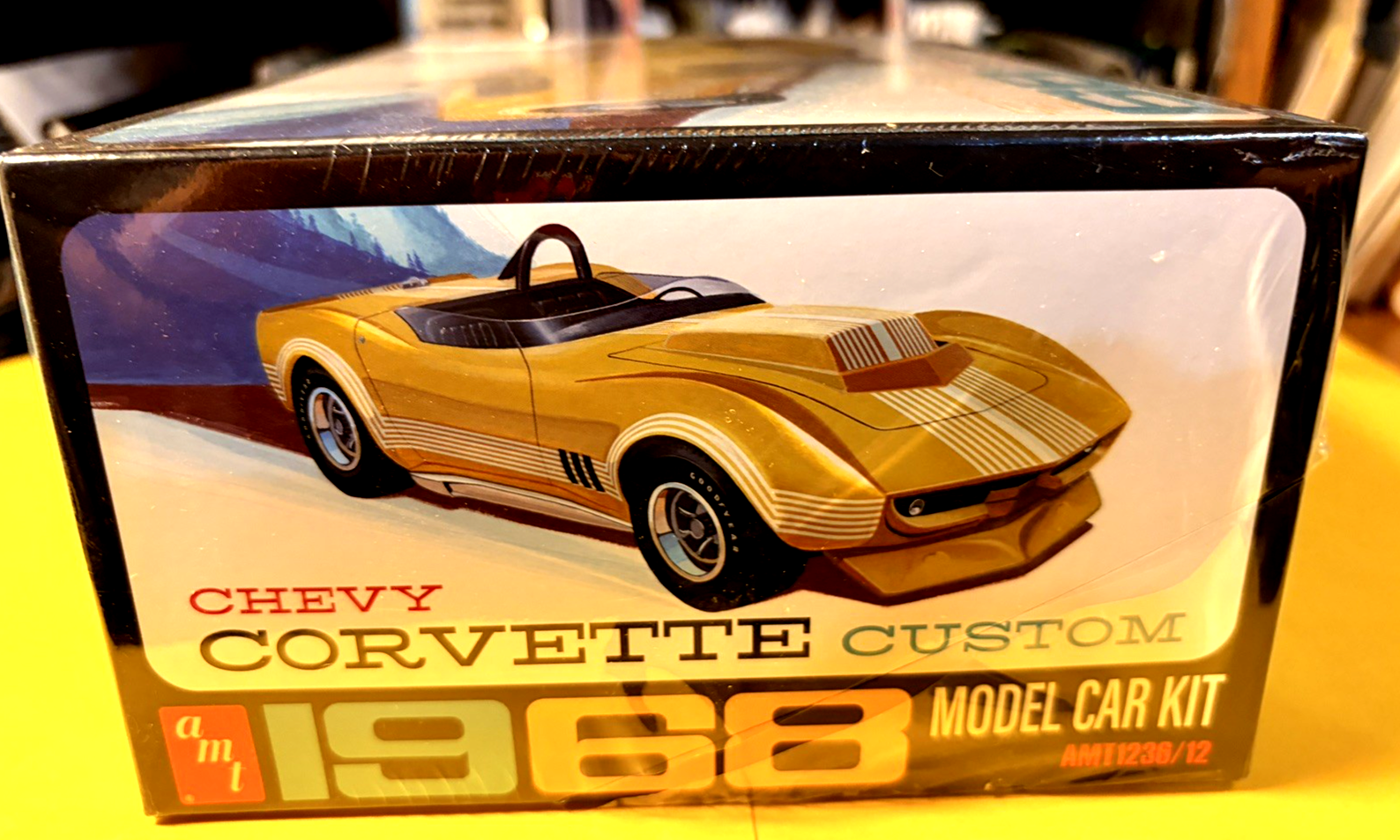 AMT '68 Chevy Corvette Custom Kit # AMT1236/12 Factory Sealed 1:25 | eBay