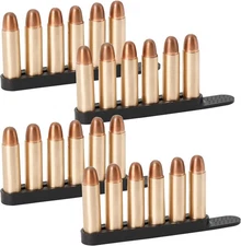 Aolamegs Speed Strip,Speed Loader 6 Rounds for .38/.357 4pack 