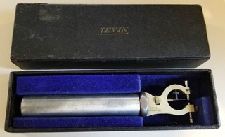 LEVIN U.S.A. VINTAGE WATCH HAIRSPRING TRUING CALIPER WT WRENCH & ORIGINAL BOX
