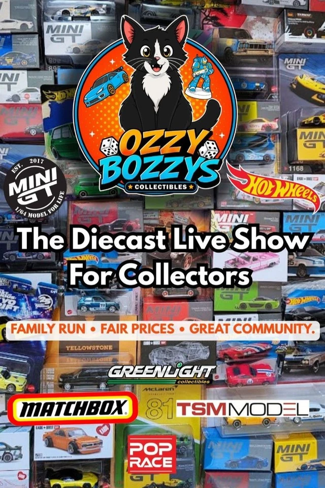 Diecast Live Show! 🔥 Hot Wheels, Matchbox, Mini GT +++ 🔥1:64, 1:43 & 1:18