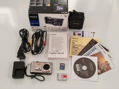 SONY Cyber-shot DSC-HX5V 10x Zoom GPS 10MP Digitalkamera Gold