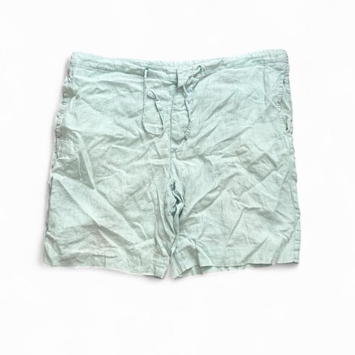 Ralph Lauren Purple Label, Vintage Ralph Lauren Purple Label Linen Blue Preppy Luxury Mens 38x9 Shorts