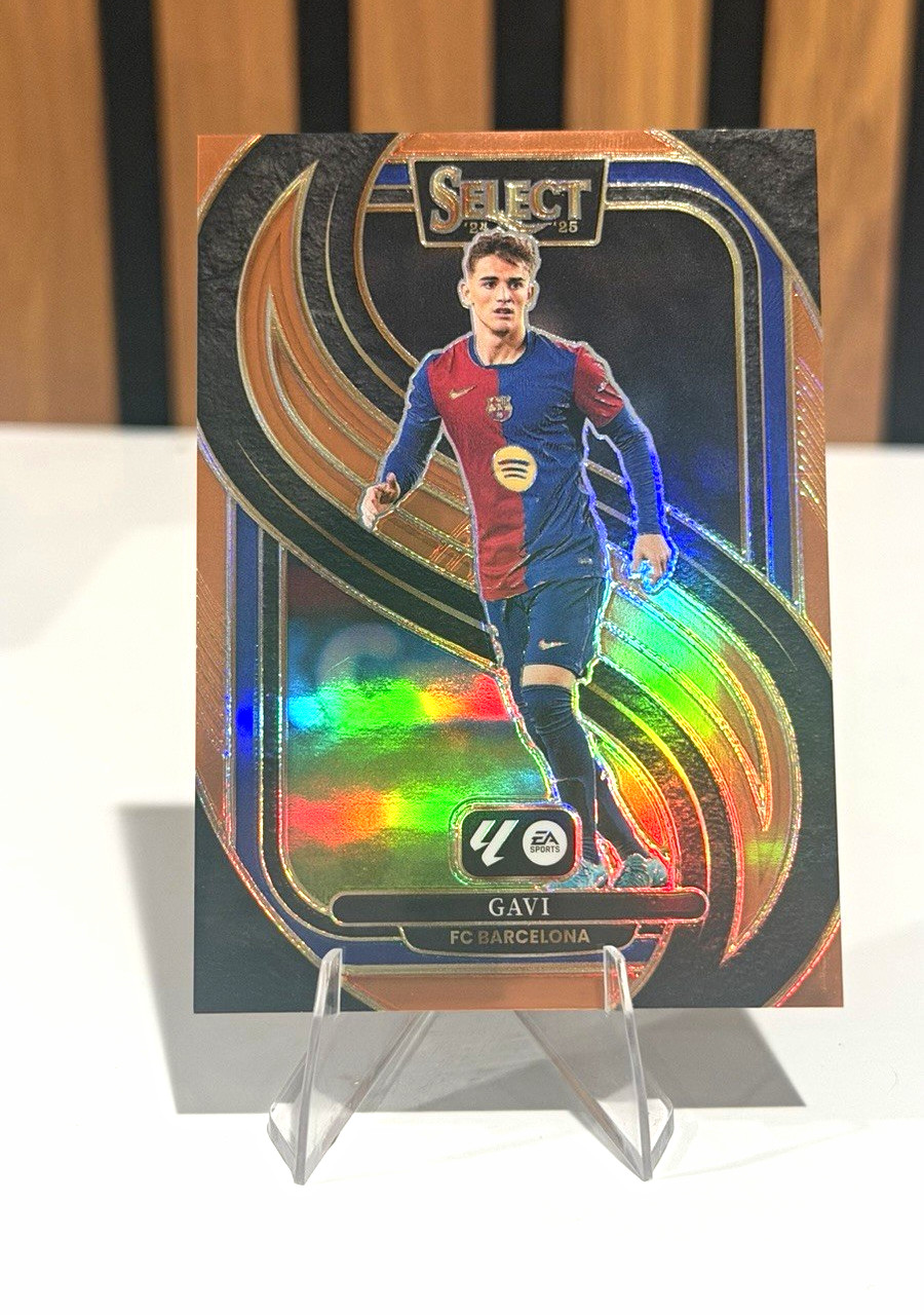 Panini 2024-25 Select La Liga Mezzanine Gavi #151 Orange Prizm /49