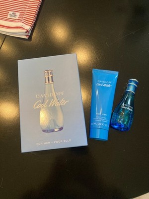 DAVIDOFF Cool Water Geschenkbox / Eau de Toilette 30 ml und Body Lotion 75 ml