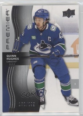2023-24 Upper Deck Premier 152/299 Quinn Hughes #80 1e7g
