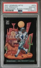 2021 Dak Prescott Panini Optic Downtown Black Pandora /25