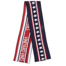 Vineyard Vines Boys Red White  Blue Scarf One Size