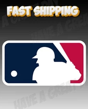 MLB Major League Baseball Main Logo Vinyl Decal / Sticker 10 Sizes!!!