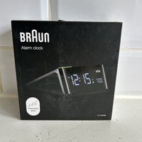 Braun BC16B  Black LCD Clock 