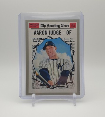 2019 Topps Heritage - All-Star Aaron Judge #356 New York Yankees Sporting News