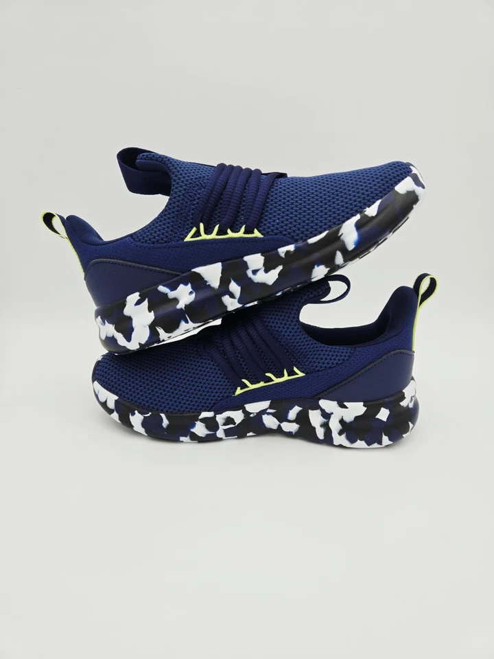 Adidas Lite Racer Adapt 7.0 K синий камуфляж кроссовки JS4347 кроссовки детей - Изображение 3 из 4