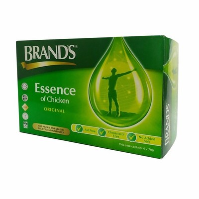 Brands Essence Chicken Gives Extra Energy Alertness 2 Boxes (6 X 70g) FREE SHIP