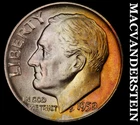 1958-D Roosevelt Dime - Choice Gem Brilliant Unc  Color  Lustrous  #J9950