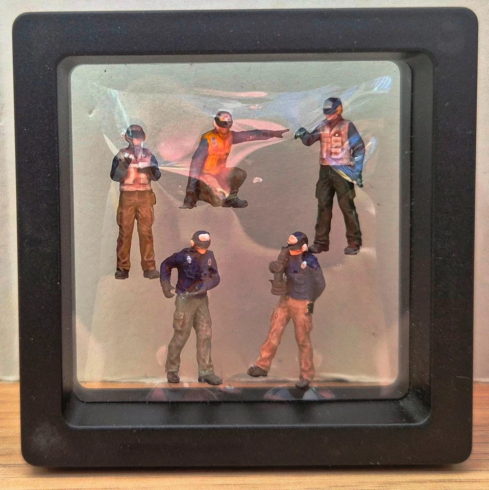 Basekraft 1/72 US Navy aircraft-carrier flight deck support crew SET E - Immagine 3 di 4