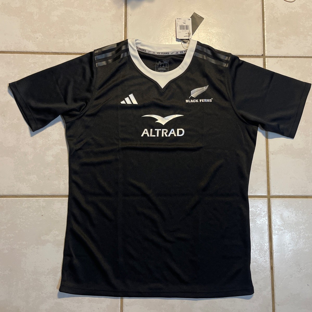 NWT ADIDAS Black Ferns Rugby 2024/2025 Home Supporters