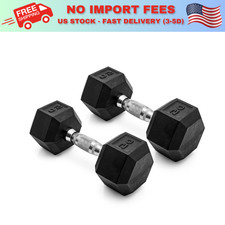 HOT DEAL! CAP Barbell, 20lb Coated Rubber Hex...