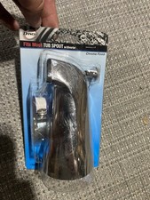 DANCO 88703 Tub Spout with Diverter, Chrome Finish, Metal, 1-Pack