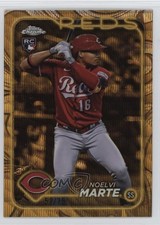 2024 Topps Gilded Collection Gold Wave Refractor 52/75 Noelvi Marte #29 1ob0